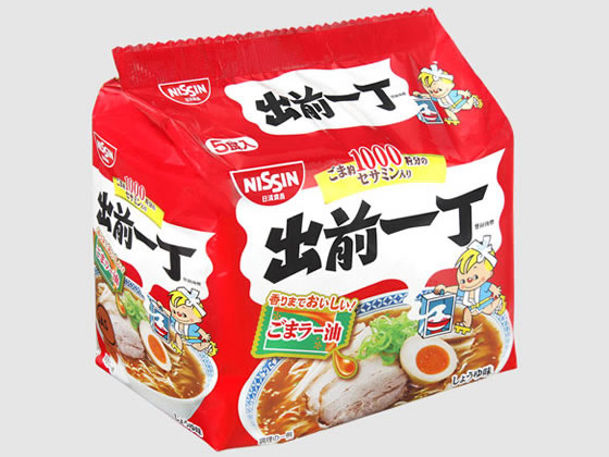 日清食品 出前一丁 5食 1袋※軽（ご注文単位1袋）【直送品】