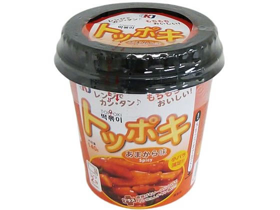 ニュージャパンフードコーポレーション KJ カップトッポキ あまから味140g 1個※軽（ご注文単位1個）【直送品】