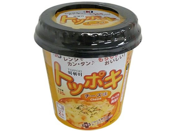 ニュージャパンフードコーポレーション KJ カップトッポキ チーズ味 120g 1個※軽（ご注文単位1個）【直送品】