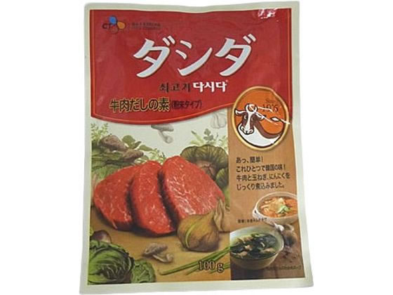 CJFOODSJAPAN 牛肉ダシダ 100g 1袋※軽（ご注文単位1袋）【直送品】