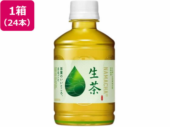 キリン 生茶 ホット&コールド 280mL 24本 1箱※軽（ご注文単位1箱）【直送品】