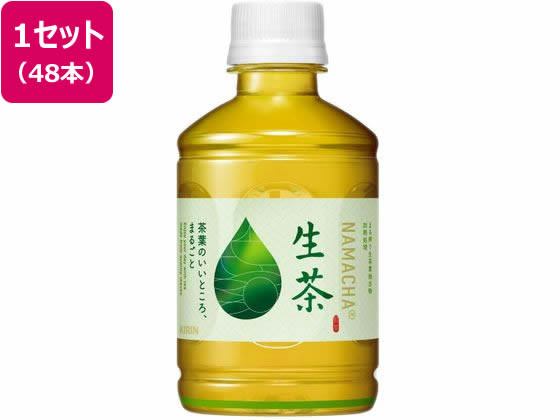 キリン 生茶 ホット&コールド 280mL 48本 1ｾｯﾄ※軽（ご注文単位1ｾｯﾄ）【直送品】