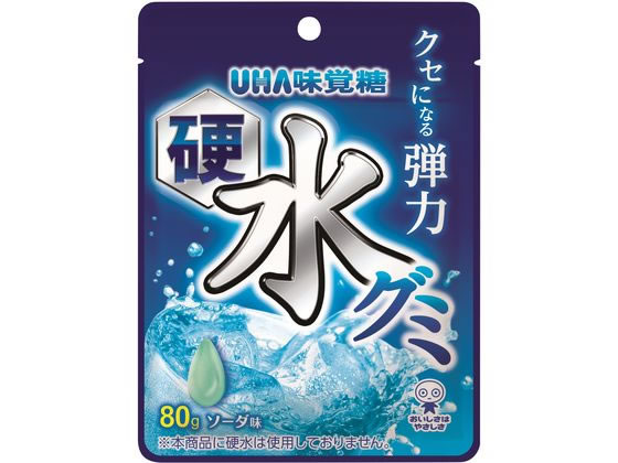 UHA味覚糖 硬水グミ ソーダ味 1個※軽（ご注文単位1個）【直送品】