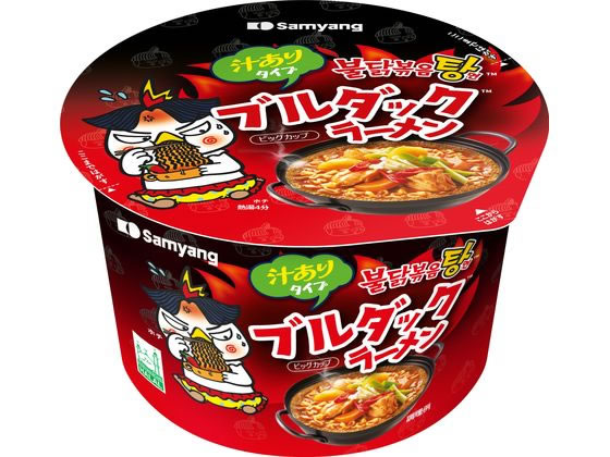 三養ジャパン ブルダックラーメン ビッグカップ 1個※軽（ご注文単位1個）【直送品】