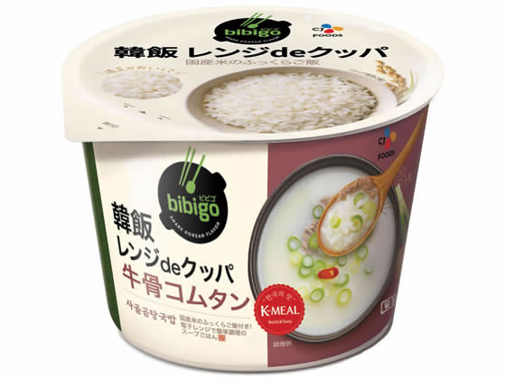 CJFOODSJAPAN bibigo レンジクッパ 牛骨コムタン 172g 1個※軽（ご注文単位1個）【直送品】