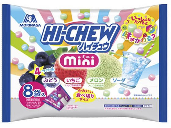 森永製菓 ハイチュウ ミニ プチパック 8袋入り 1ﾊﾟｯｸ※軽（ご注文単位1ﾊﾟｯｸ）【直送品】