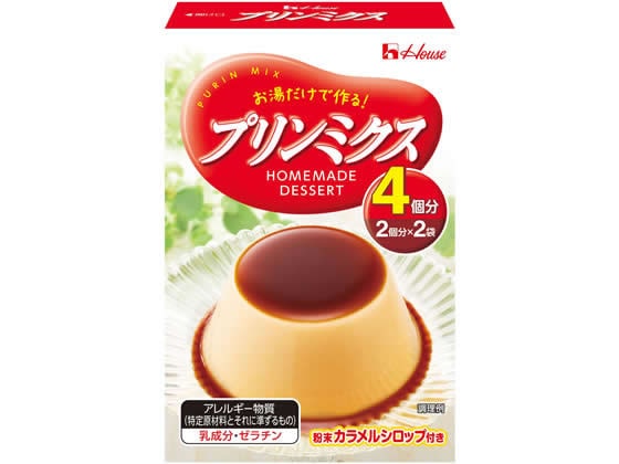 ハウス食品 プリンミクス 74g 1個※軽（ご注文単位1個）【直送品】