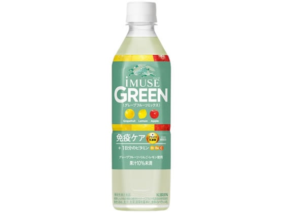 キリン イミューズ グリーン 500mL 1本※軽（ご注文単位1本）【直送品】