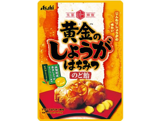 アサヒグループ食品 黄金のしょうがはちみつのど飴80g 1個※軽（ご注文単位1個）【直送品】