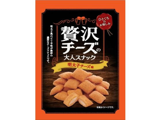 菊屋 贅沢チーズの大人スナック 明太子チーズ味 35g 1袋※軽（ご注文単位1袋）【直送品】