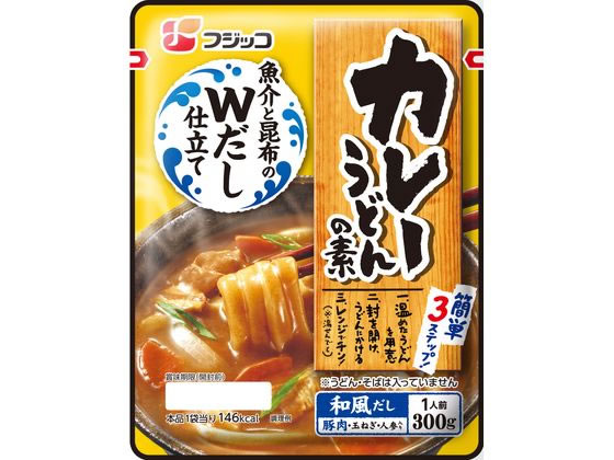 フジッコ カレーうどんの素 和風だし 300g 1個※軽（ご注文単位1個）【直送品】