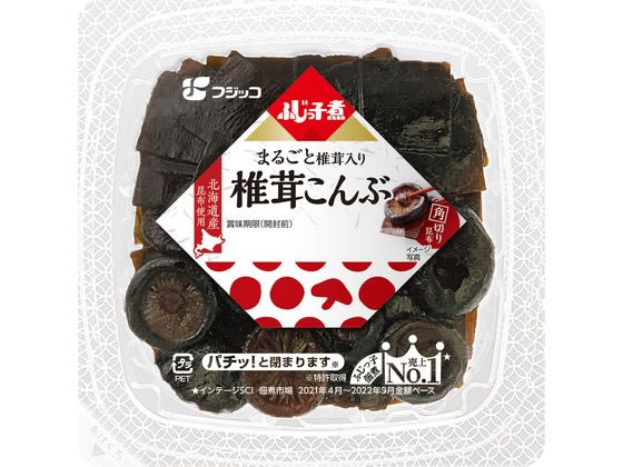 フジッコ ふじっ子煮 椎茸こんぶ 72g 1個※軽（ご注文単位1個）【直送品】