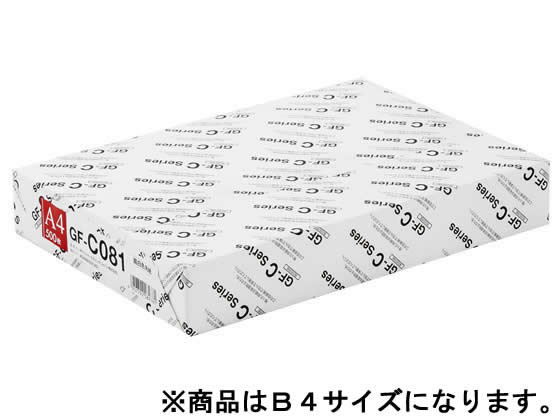 キヤノン 高白色用紙 GF-C081 B4 500枚 4044B009 1冊（ご注文単位1冊)【直送品】