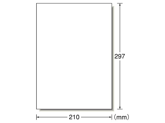 エーワン ラベルシール[ハイグレード] ノーカット 100枚 76301 1冊（ご注文単位1冊)【直送品】