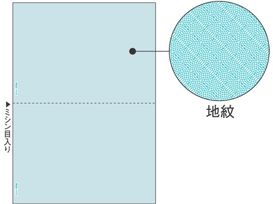 ヒサゴ マルチプリンタ帳票 B5 地紋 2面 100枚 BP2089 1袋（ご注文単位1袋)【直送品】