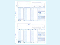 弥生 給与明細 ページプリンタ用紙 334007 1箱（ご注文単位1箱)【直送品】