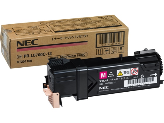 NEC PR-L5700C-12 マゼンタ 1個（ご注文単位1個)【直送品】