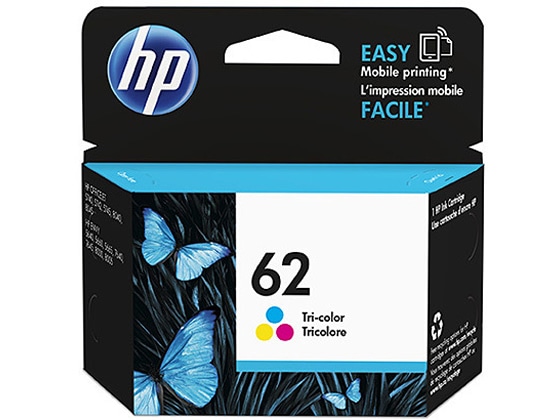 HP HP 62 インクカートリッジ カラー (C2P06AA) C2P06AA 1個（ご注文単位1個)【直送品】