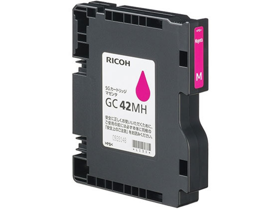 リコー RICOH SGカートリッジ マゼンタ GC42MH 515928 1個（ご注文単位1個)【直送品】