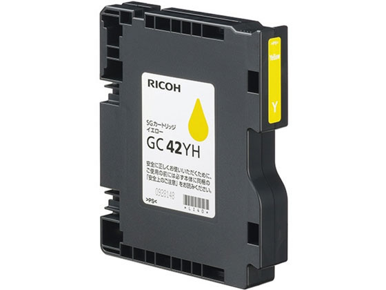 リコー RICOH SGカートリッジ イエロー GC42YH 515929 1個（ご注文単位1個)【直送品】