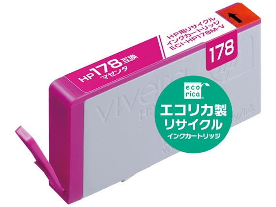 エコリカ HP用リサイクルインクカートリッジCB319HJ 1本（ご注文単位1本)【直送品】