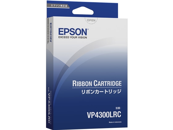 エプソン プリンタリボン本体 VP-4300LRC 1個（ご注文単位1個)【直送品】