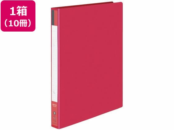 コクヨ リングファイル A4タテ 背幅30mm 赤 10冊 フ-420R 1箱（ご注文単位1箱)【直送品】