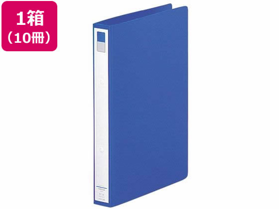 リヒトラブ リングファイル(カドロック&ツイストリング)A4背幅36ブルー10冊 1箱（ご注文単位1箱)【直送品】