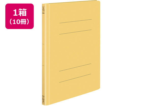 コクヨ フラットファイルS(ストロングタイプ) A4タテ 黄 10冊 フ-VS10Y 1パック（ご注文単位1パック)【直送品】