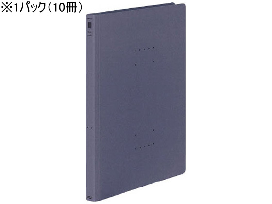 コクヨ フラットファイル〈NEOS〉A4タテ ブルーグレー 10冊 フ-NE10DM 1パック（ご注文単位1パック)【直送品】