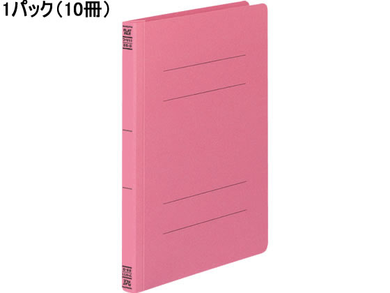 コクヨ フラットファイルV B5タテ とじ厚15mm ピンク 10冊 フ-V11P 1パック（ご注文単位1パック)【直送品】