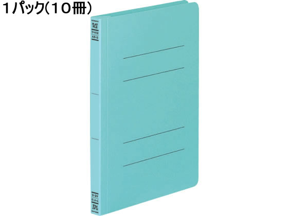 コクヨ フラットファイルV A5タテ とじ厚15mm 青 10冊 フ-V12B 1パック（ご注文単位1パック)【直送品】