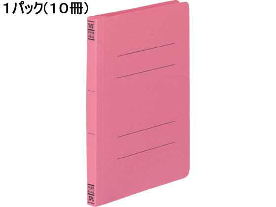 コクヨ フラットファイルV A5タテ とじ厚15mm ピンク 10冊 フ-V12P 1パック（ご注文単位1パック)【直送品】