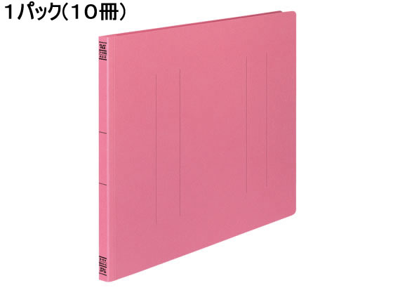 コクヨ フラットファイルV A3ヨコ とじ厚15mm ピンク 10冊 フ-V48P 1パック（ご注文単位1パック)【直送品】