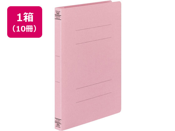 コクヨ フラットファイルW(厚とじ) A4タテ とじ厚25mm ピンク 10冊 1パック（ご注文単位1パック)【直送品】