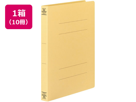 コクヨ フラットファイルW(厚とじ) A4タテ とじ厚25mm 黄 10冊 1パック（ご注文単位1パック)【直送品】