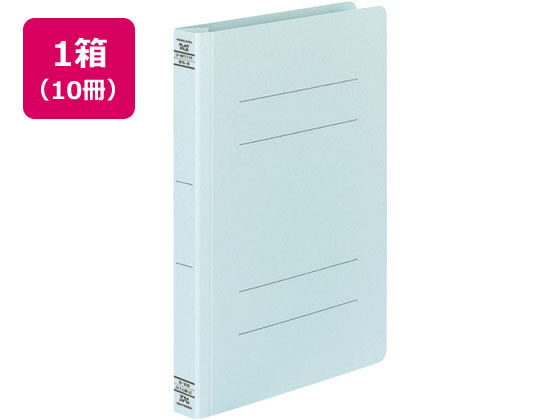 コクヨ フラットファイルW(厚とじ) B5タテ とじ厚25mm 青 10冊 1パック（ご注文単位1パック)【直送品】