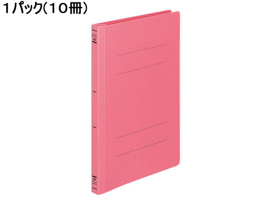 コクヨ フラットファイルPP B5タテ とじ厚15mm ピンク 10冊 1パック（ご注文単位1パック)【直送品】