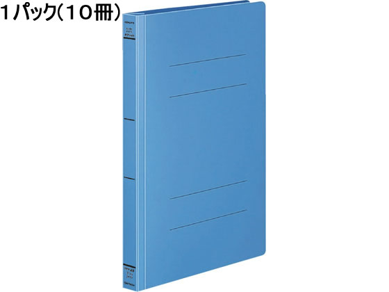 コクヨ フラットファイル(PPワイド) A4タテ とじ厚25mm 青 10冊 1パック（ご注文単位1パック)【直送品】