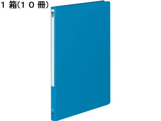 コクヨ レターファイル(Mタイプ) A4タテ とじ厚12mm 青 10冊 1箱（ご注文単位1箱)【直送品】