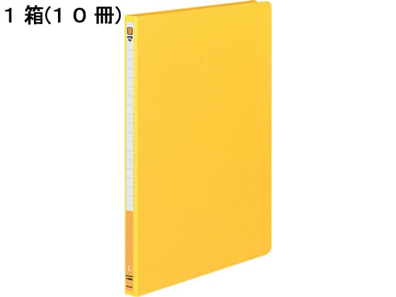 コクヨ レターファイル(Mタイプ) A4タテ とじ厚12mm 黄 10冊 1箱（ご注文単位1箱)【直送品】