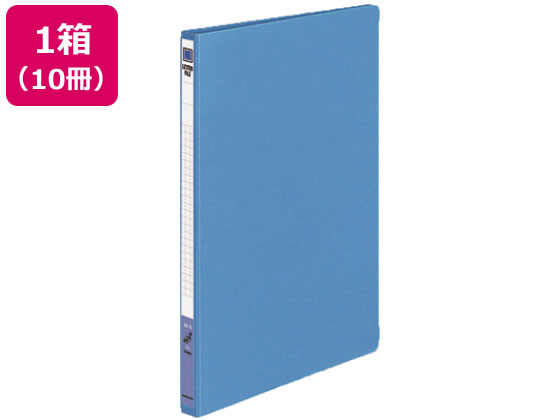 コクヨ レターファイル(色厚板紙) B5タテ とじ厚12mm 青 10冊 1箱（ご注文単位1箱)【直送品】