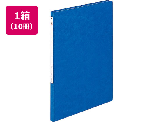 リヒトラブ パンチレスファイルZ式 A3タテ 背幅20mm 藍 10冊 F-312 1箱（ご注文単位1箱)【直送品】