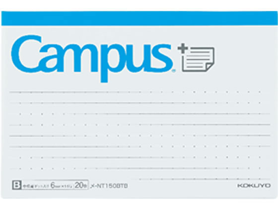 コクヨ キャンパス まとめがはかどるノートふせん ボトム 中横罫 1冊（ご注文単位1冊)【直送品】