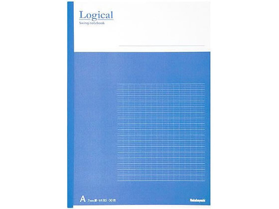 ナカバヤシ スイングロジカルノート B5 A罫 ブルー ノ-B501AB 1冊（ご注文単位1冊)【直送品】