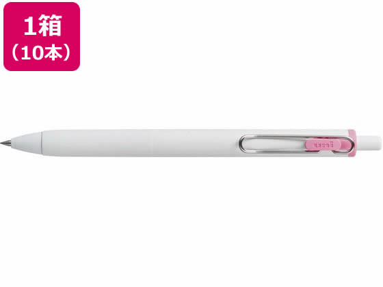 三菱鉛筆 ユニボールワン 0.5mm ライトピンク 10本 UMNS05.51 1箱（ご注文単位1箱)【直送品】