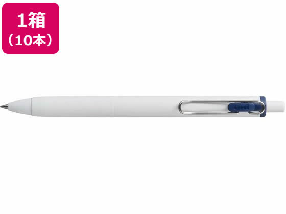 三菱鉛筆 ユニボールワン 0.5mm ブルーブラック 10本 UMNS05.64 1箱（ご注文単位1箱)【直送品】