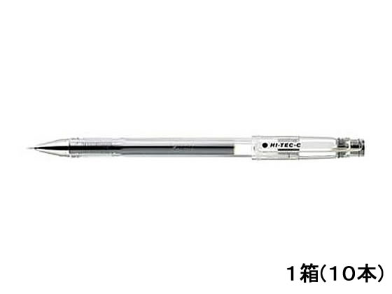 パイロット ハイテックC03 激細0.3mm ブラック 10本 LH-20C3-B 1箱（ご注文単位1箱)【直送品】