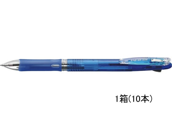 ゼブラ クリップオンスリム2C 青 10本 B2A5-BL 1箱（ご注文単位1箱)【直送品】