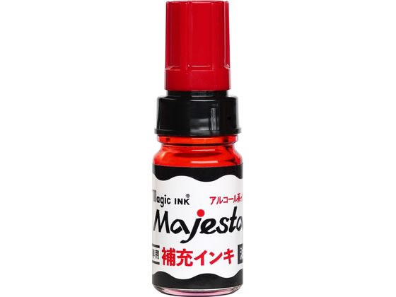 寺西化学工業 マジェスター 補充インキ 10ml 赤 MHJA-10ML-T2 1個（ご注文単位1個)【直送品】